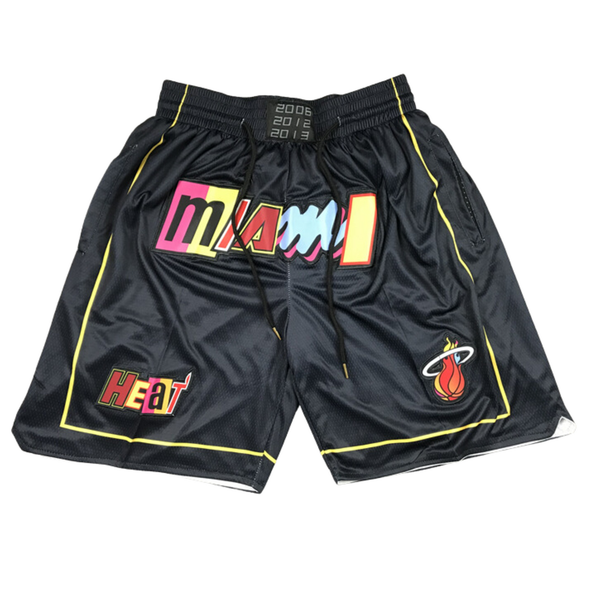 מכנס כדורסל Just Don מיאמי היט שחור NBA