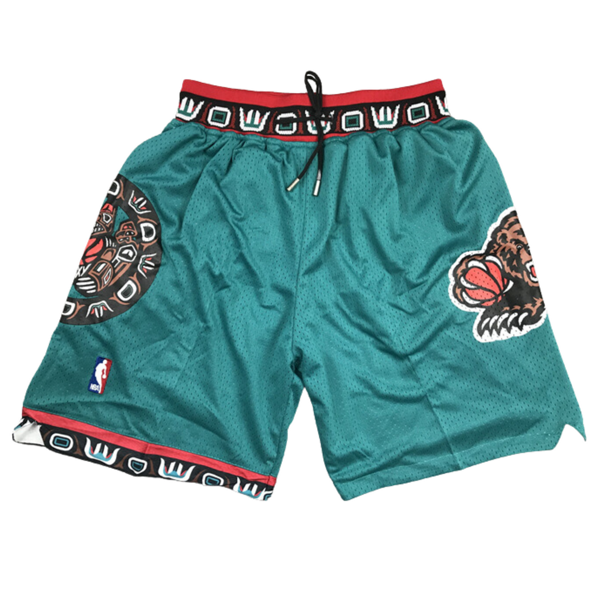 ⁨⁨⁨מכנס כדורסל Just Don ממפיס גריזליס טורקיז NBA